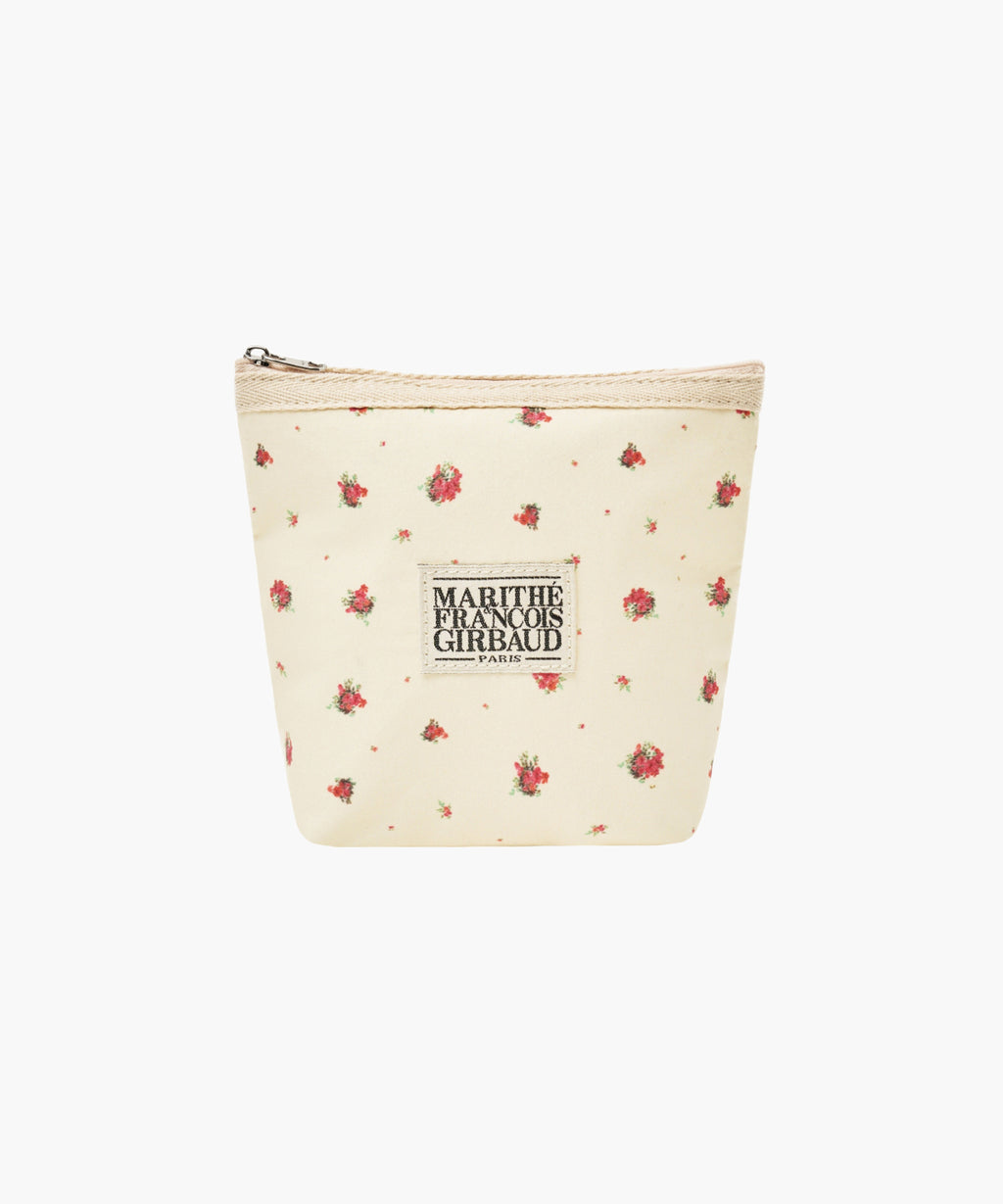 Marithe & Francois Girbaud - Classic Logo Vintage Flower Pouch (Light Yellow) product image 1 | TRAB K-Fashion Australia