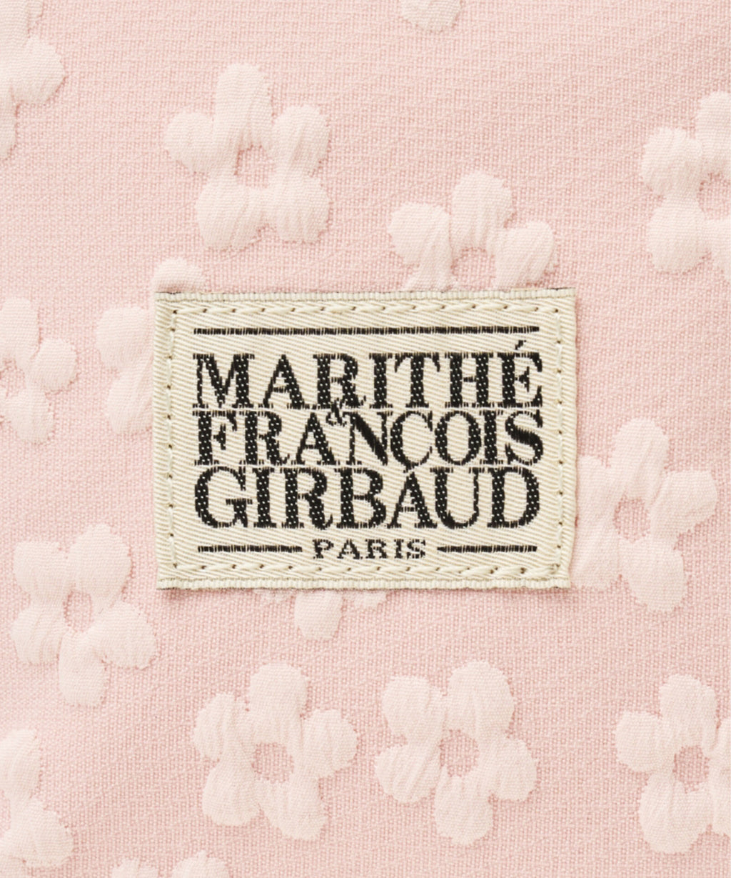 Marithe & Francois Girbaud - Classic Logo Embo Flower Pouch (Pink) product image 5 | TRAB K-Fashion Australia