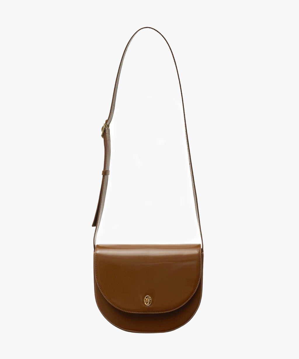 Marithe & Francois Girbaud - Half Moon Bag (Camel) product image 1 | TRAB K-Fashion Australia