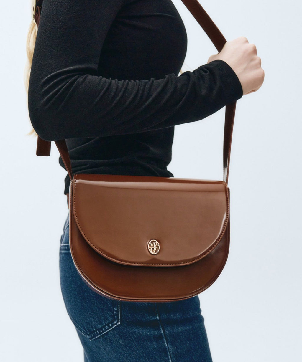 Marithe & Francois Girbaud - Half Moon Bag (Camel) product image 9 | TRAB K-Fashion Australia