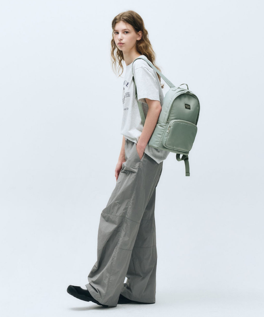 Marithe & Francois Girbaud - Classic Logo Mini Backpack (Gray) product image 6 | TRAB K-Fashion Australia