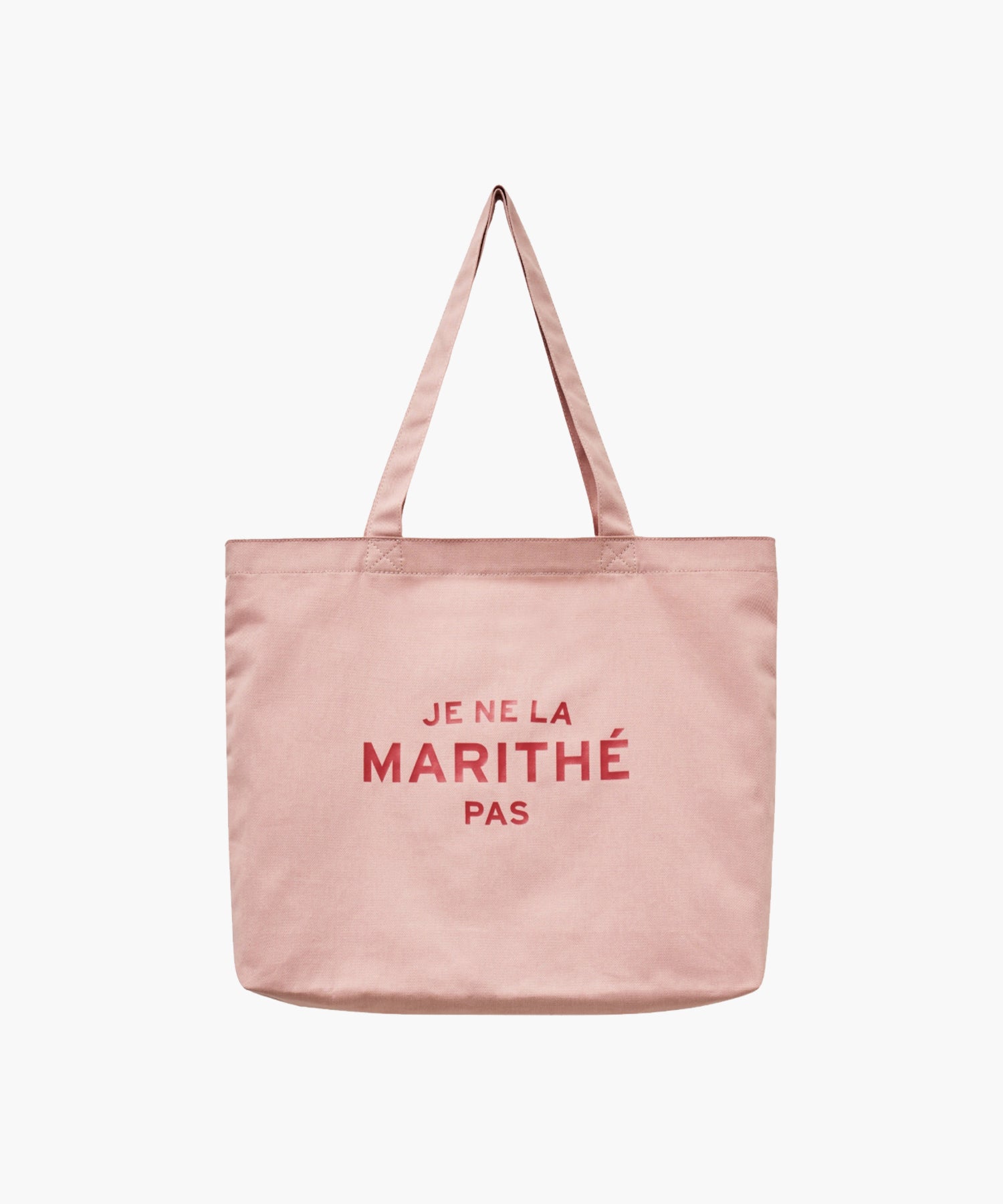 Marithe & Francois Girbaud - Je Ne La Eco Bag (Baby Pink) product image 1 | TRAB K-Fashion Australia