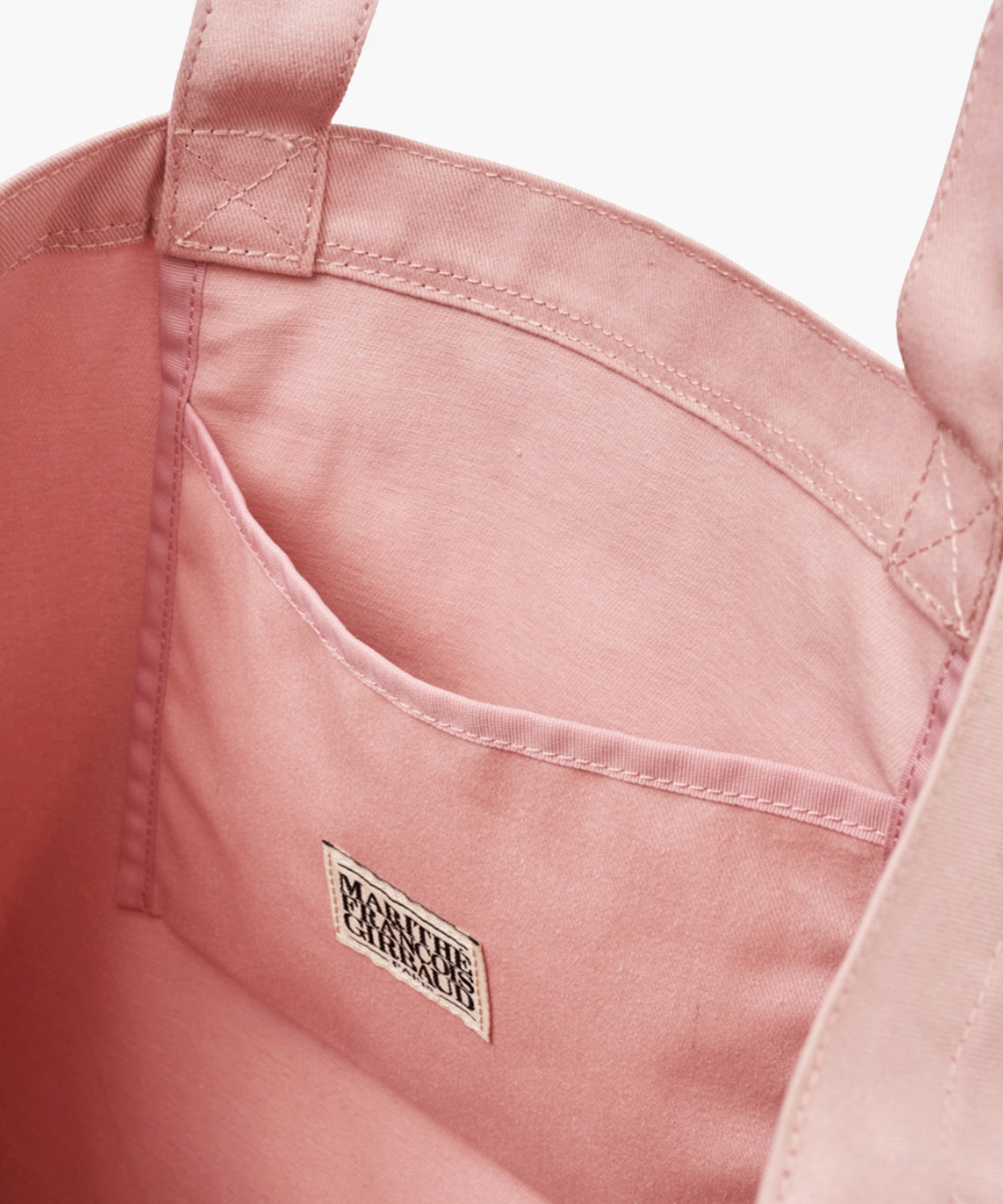Marithe & Francois Girbaud - Je Ne La Eco Bag (Baby Pink) product image 4 | TRAB K-Fashion Australia