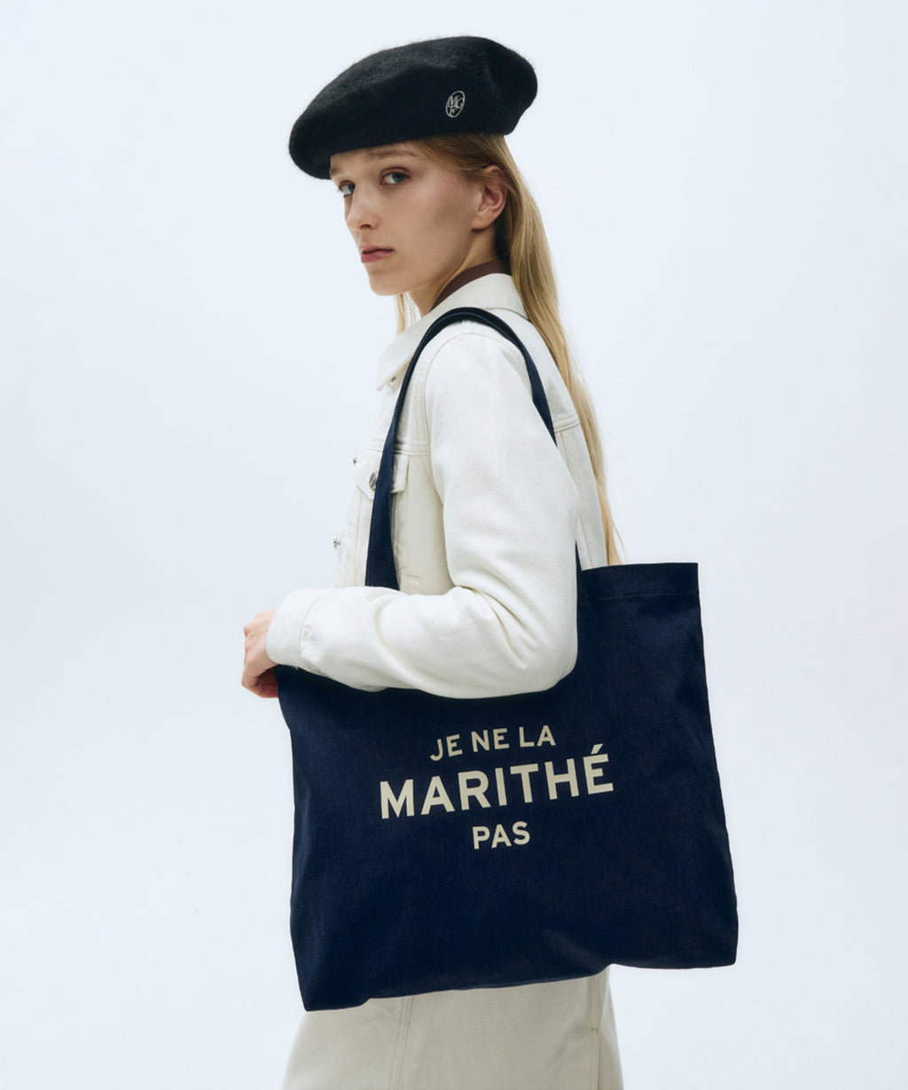 Marithe & Francois Girbaud - Je Ne La Eco Bag (Blue) product image 5 | TRAB K-Fashion Australia