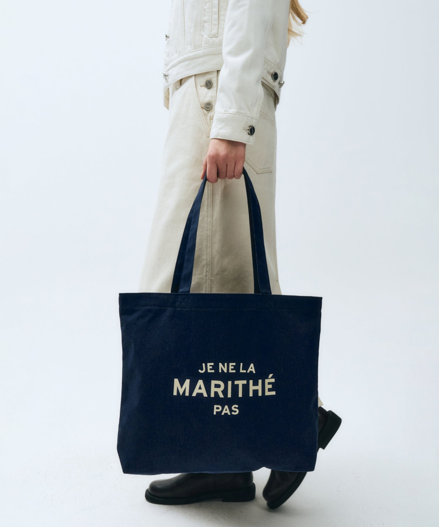 Marithe & Francois Girbaud - Je Ne La Eco Bag (Blue) product image 6 | TRAB K-Fashion Australia