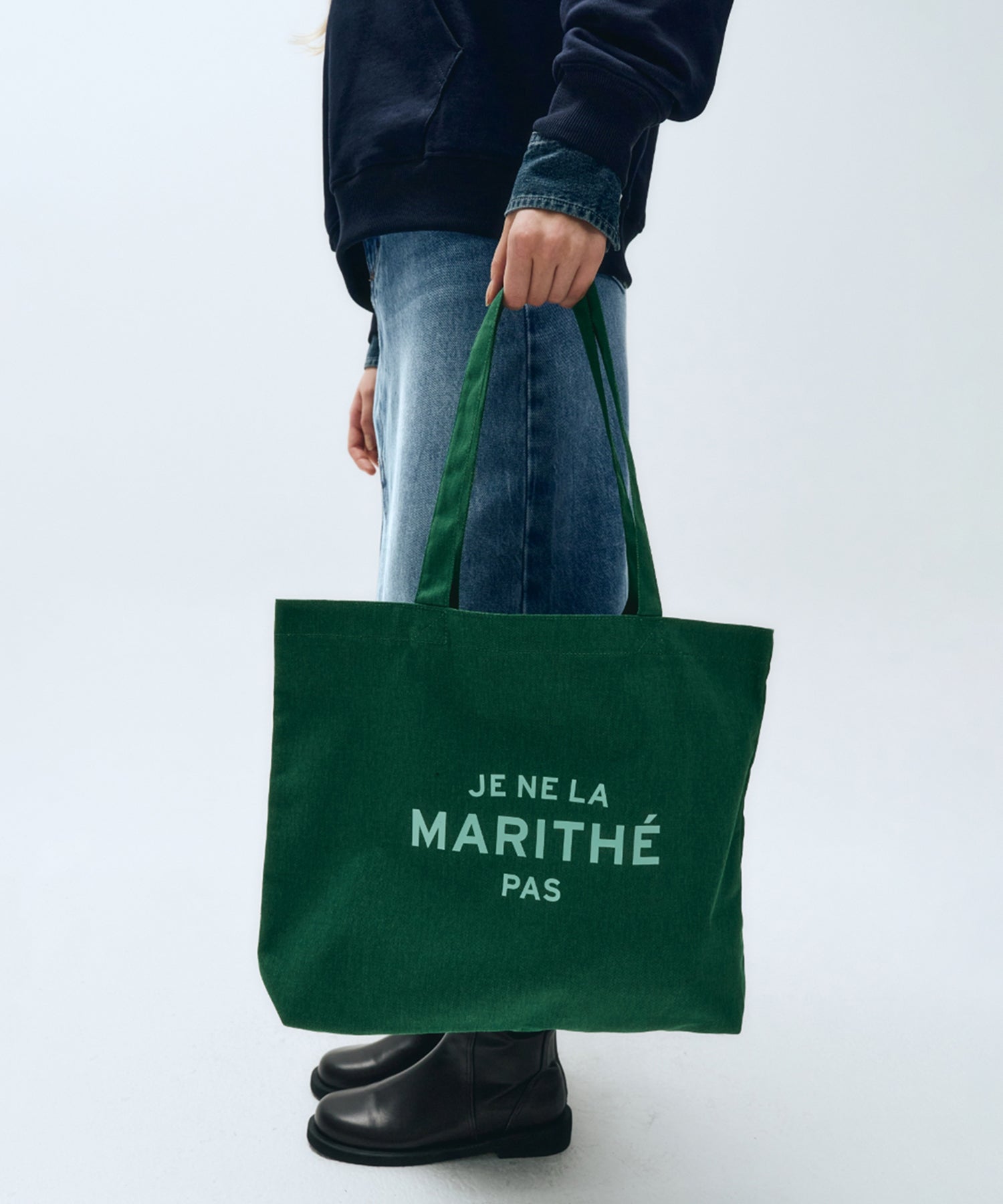 Marithe & Francois Girbaud - Je Ne La Eco Bag (Green) product image 7 | TRAB K-Fashion Australia