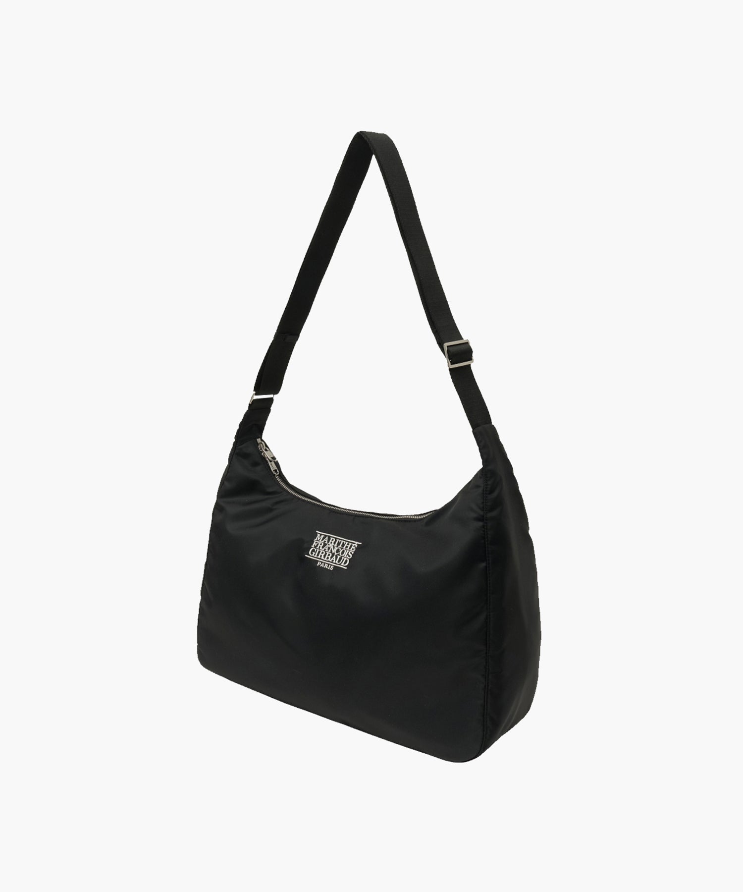 Marithe & Francois Girbaud - Classic Logo Nylon Cross Bag (Black) product image 2 | TRAB K-Fashion Australia