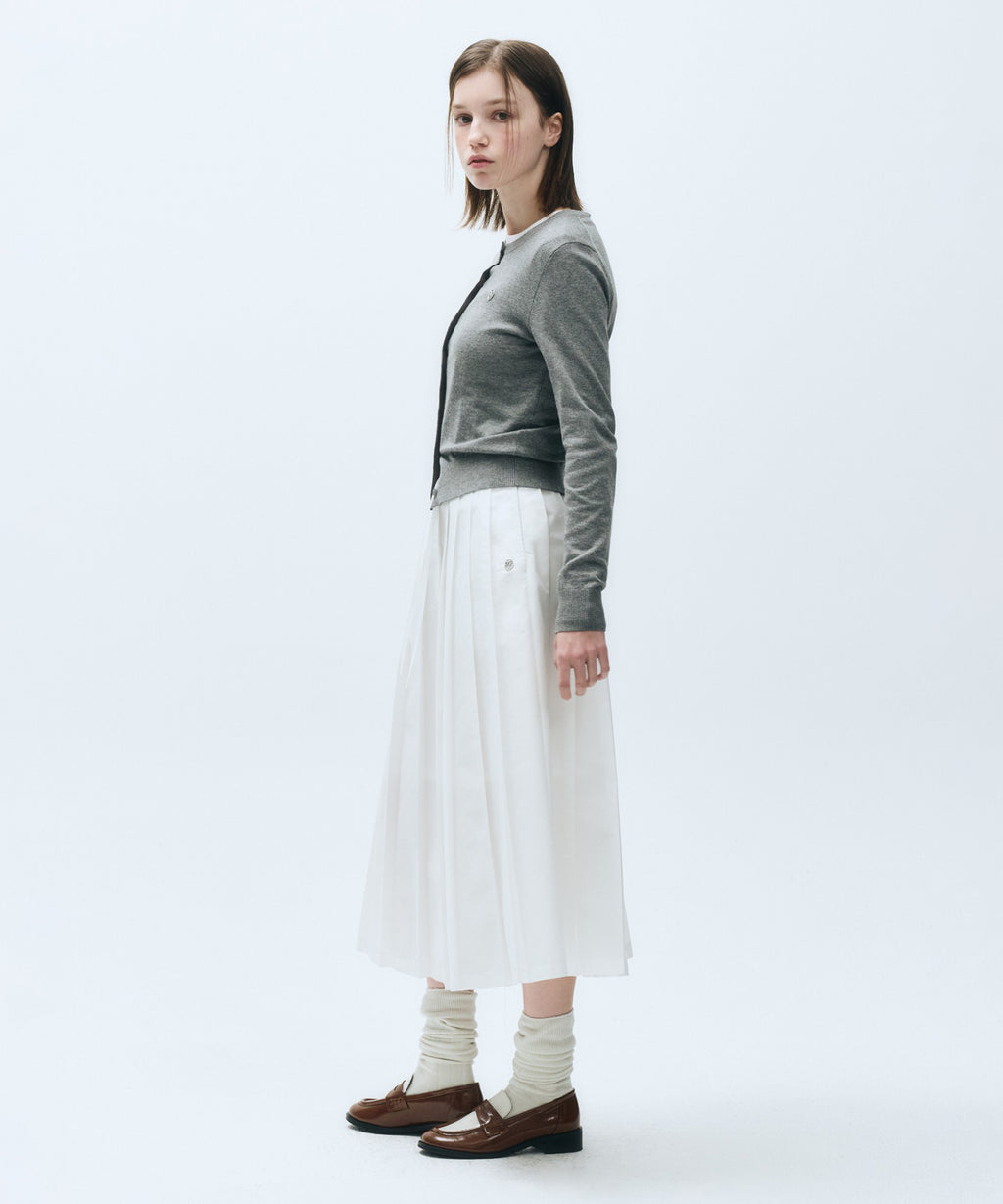 Marithe & Francois Girbaud - Round Neck Cardigan (Gray) product image 5 | TRAB K-Fashion Australia