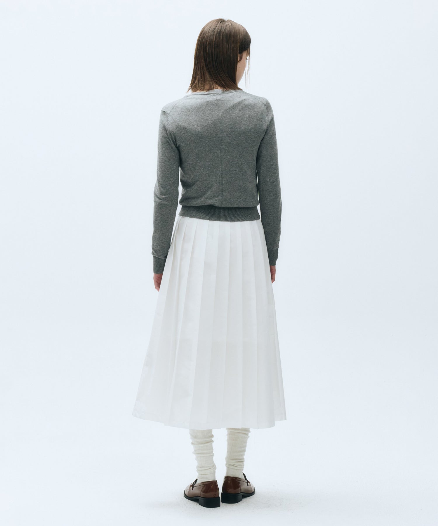 Marithe & Francois Girbaud - Round Neck Cardigan (Gray) product image 6 | TRAB K-Fashion Australia