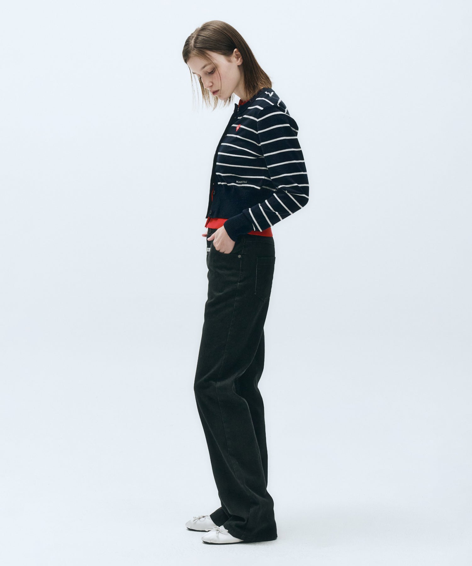 Marithe & Francois Girbaud - Stripe Knit (Navy) product image 4 | TRAB K-Fashion Australia