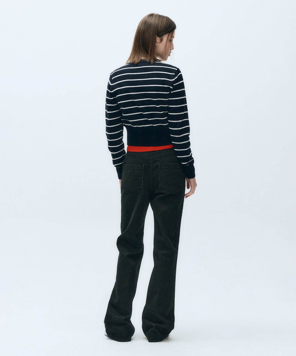 Marithe & Francois Girbaud - Stripe Knit (Navy) product image 5 | TRAB K-Fashion Australia