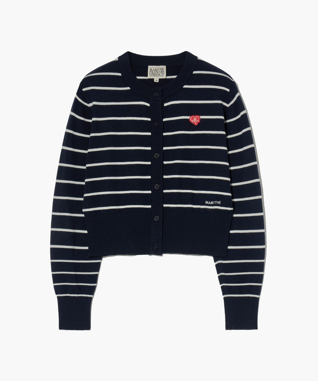 Marithe & Francois Girbaud - Stripe Knit (Navy) product image 8 | TRAB K-Fashion Australia