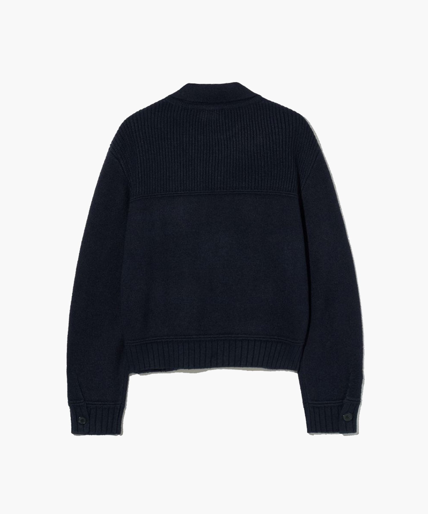 Marithe & Francois Girbaud - Button Collar Cardigan (Navy) product image 8 | TRAB K-Fashion Australia