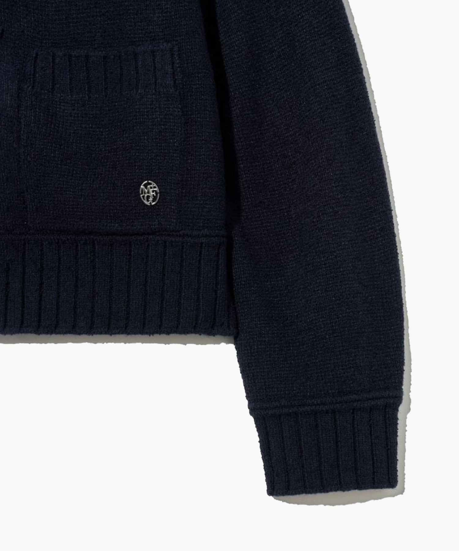 Marithe & Francois Girbaud - Button Collar Cardigan (Navy) product image 10 | TRAB K-Fashion Australia