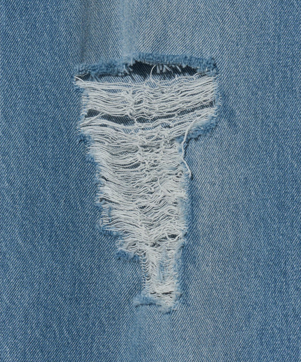 Marithe & Francois Girbaud - Damaged Washed Denim Pants (Blue) product image 12 | TRAB K-Fashion Australia