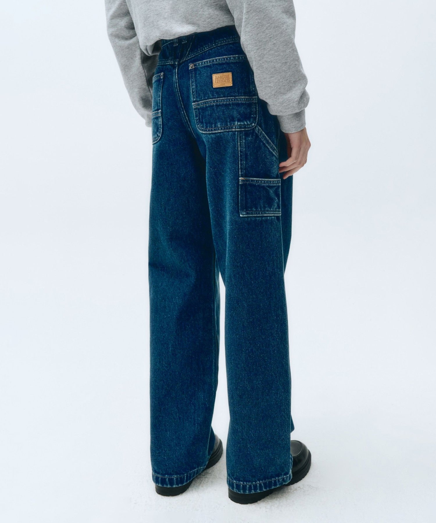 Marithe & Francois Girbaud - Carpenter Denim Pants (Blue) product image 7 | TRAB K-Fashion Australia