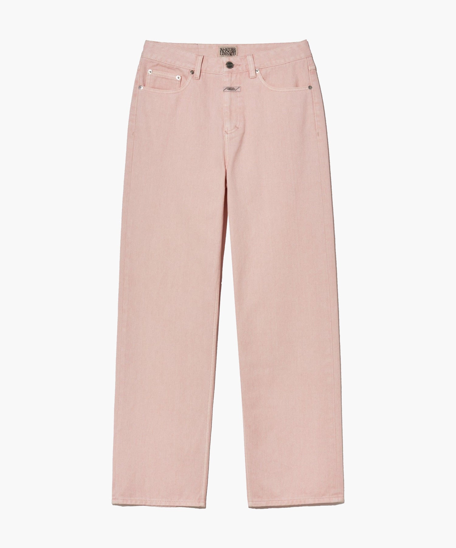 Marithe & Francois Girbaud - Colored Denim Pants (Light Pink) product image 9 | TRAB K-Fashion Australia