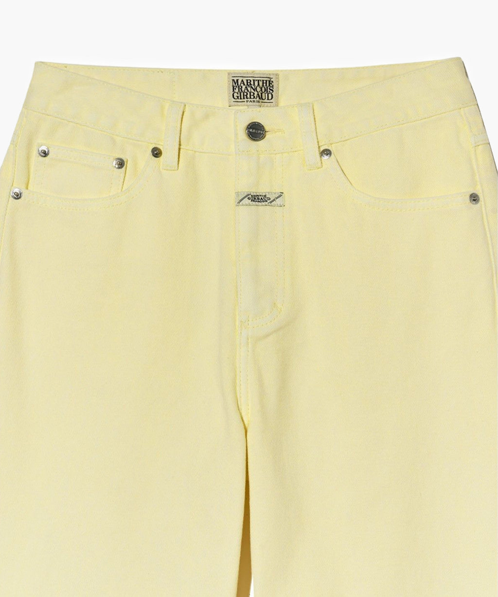 Marithe & Francois Girbaud - Colored Denim Pants (Light Yellow) product image 9 | TRAB K-Fashion Australia