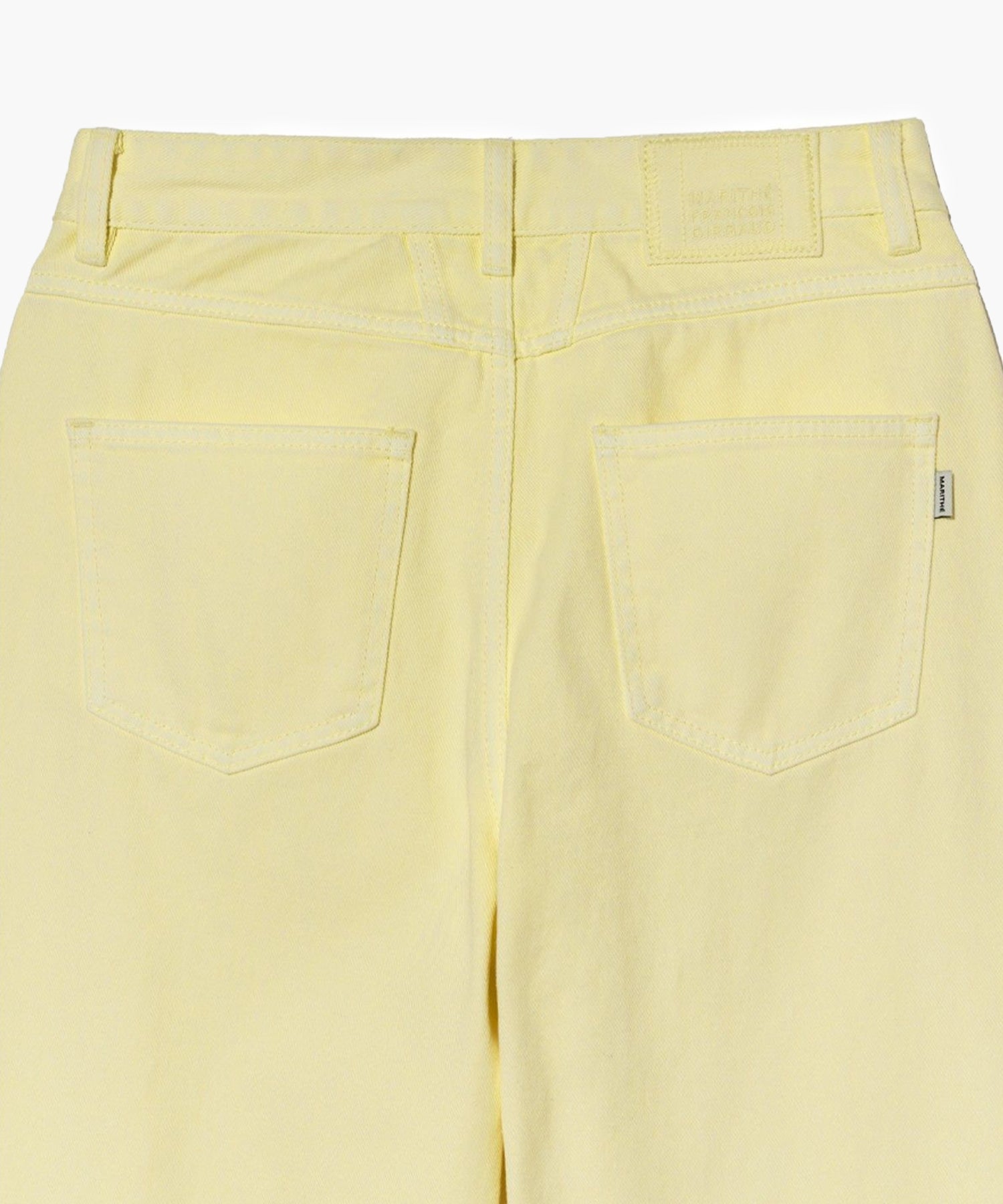 Marithe & Francois Girbaud - Colored Denim Pants (Light Yellow) product image 10 | TRAB K-Fashion Australia