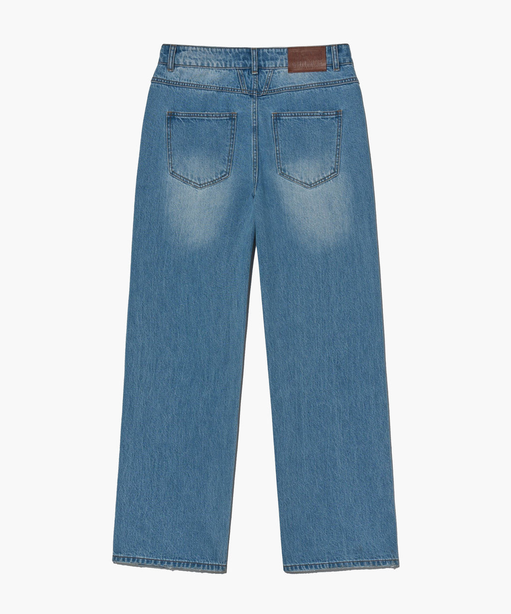 Marithe & Francois Girbaud - Damaged Washing Denim Pants (Blue) product image 9 | TRAB K-Fashion Australia