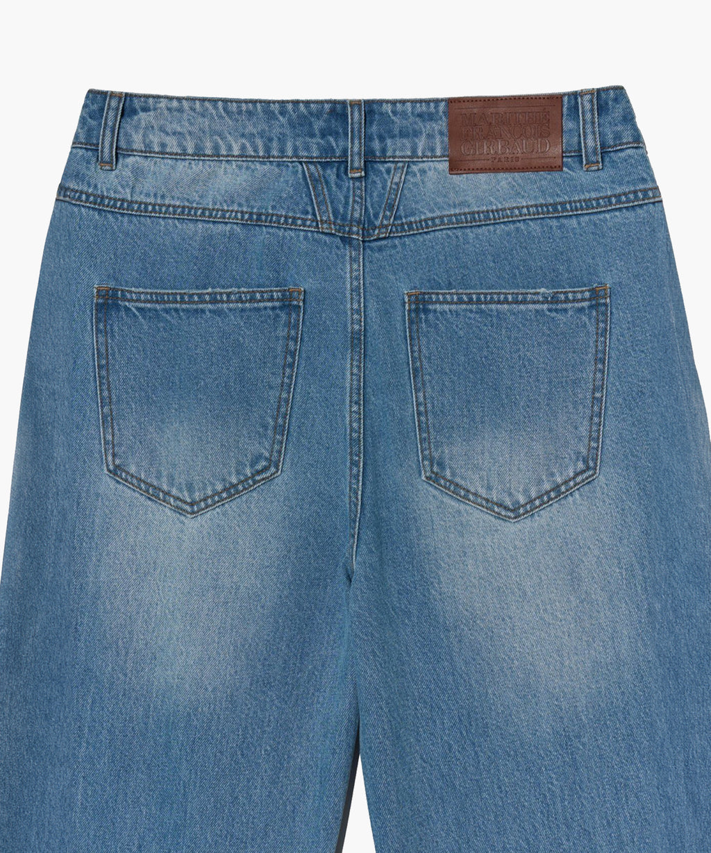 Marithe & Francois Girbaud - Damaged Washing Denim Pants (Blue) product image 11 | TRAB K-Fashion Australia