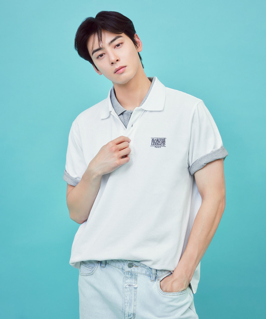 Marithe & Francois Girbaud - Damaged Washing Denim Pants (Light Blue) product image 1 | TRAB K-Fashion Australia