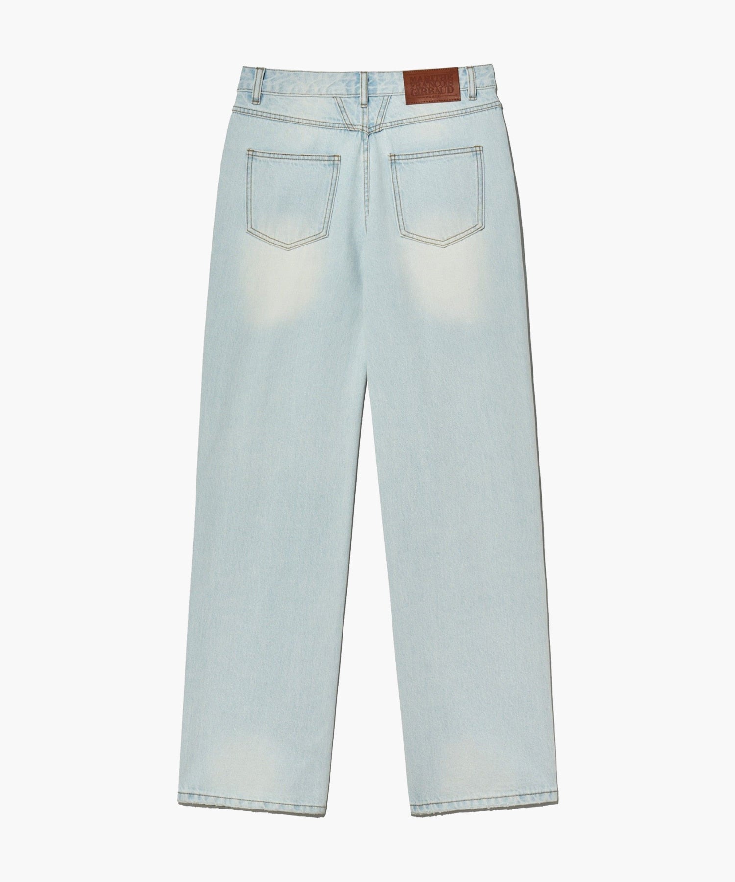 Marithe & Francois Girbaud - Damaged Washing Denim Pants (Light Blue) product image 12 | TRAB K-Fashion Australia