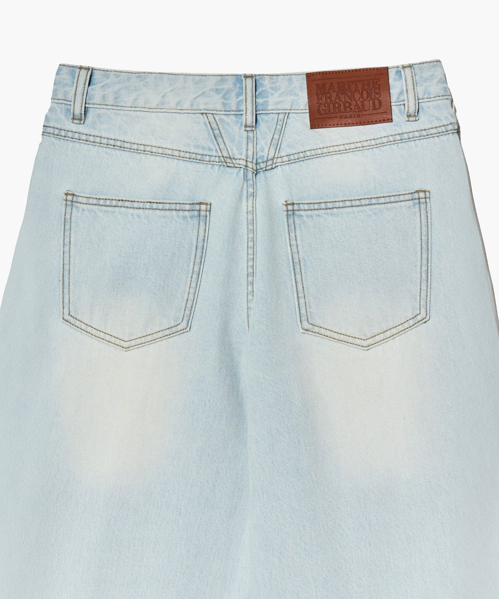 Marithe & Francois Girbaud - Damaged Washing Denim Pants (Light Blue) product image 14 | TRAB K-Fashion Australia