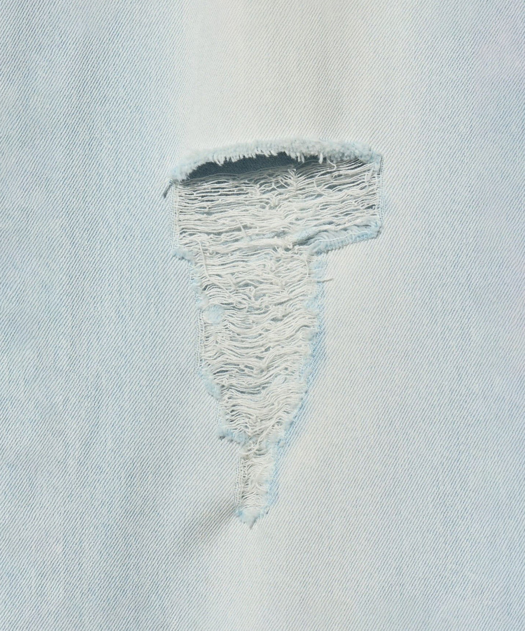 Marithe & Francois Girbaud - Damaged Washing Denim Pants (Light Blue) product image 15 | TRAB K-Fashion Australia