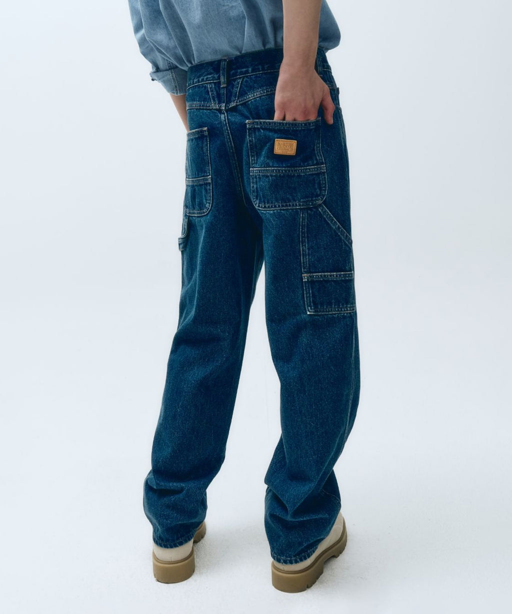 Marithe & Francois Girbaud - Carpenter Denim Pants (Blue) product image 5 | TRAB K-Fashion Australia