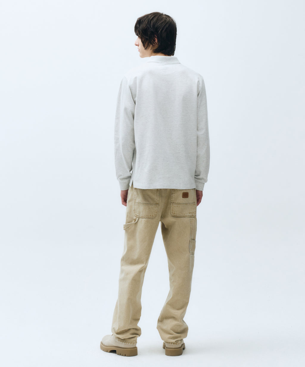 Marithe & Francois Girbaud - Carpenter Denim Pants (Sand) product image 5 | TRAB K-Fashion Australia