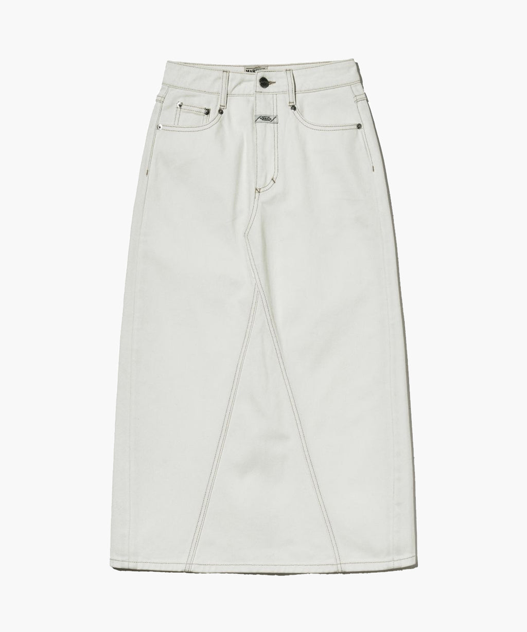 Marithe & Francois Girbaud - Denim Skirt (White) product image 7 | TRAB K-Fashion Australia
