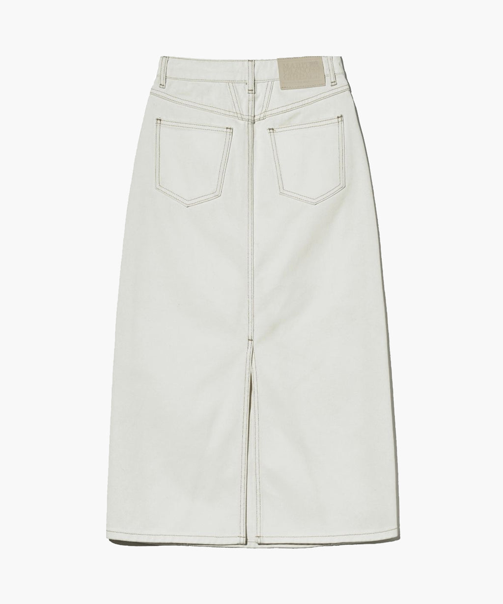 Marithe & Francois Girbaud - Denim Skirt (White) product image 8 | TRAB K-Fashion Australia