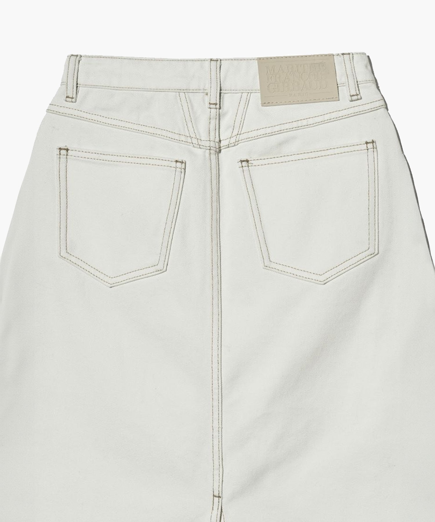 Marithe & Francois Girbaud - Denim Skirt (White) product image 10 | TRAB K-Fashion Australia