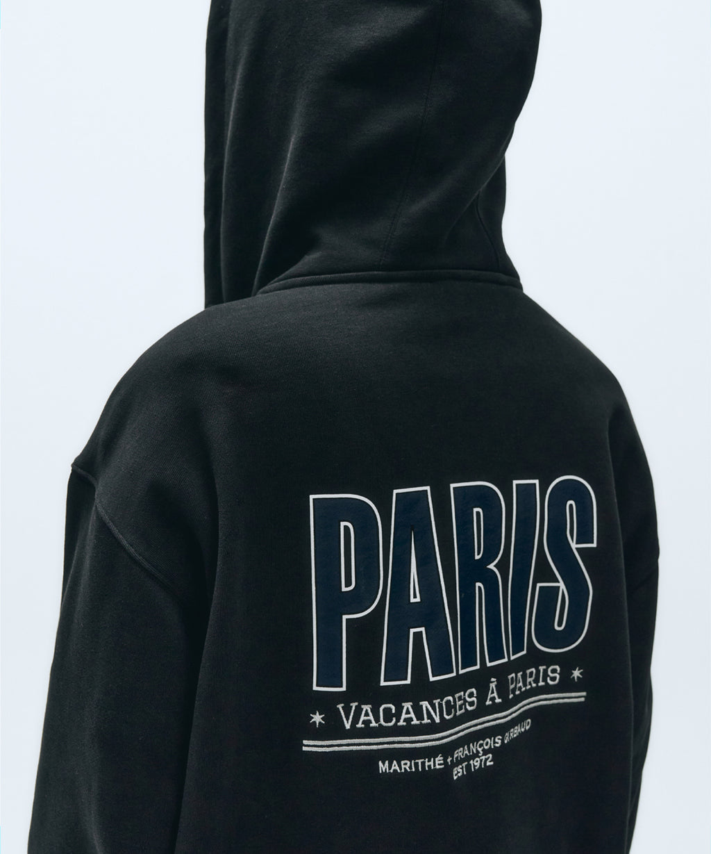 Marithe & Francois Girbaud - Paris Hoodie Zipup (Black) product image 3 | TRAB K-Fashion Australia