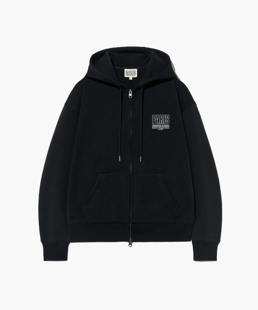 Marithe & Francois Girbaud - Paris Hoodie Zipup (Black) product image 8 | TRAB K-Fashion Australia