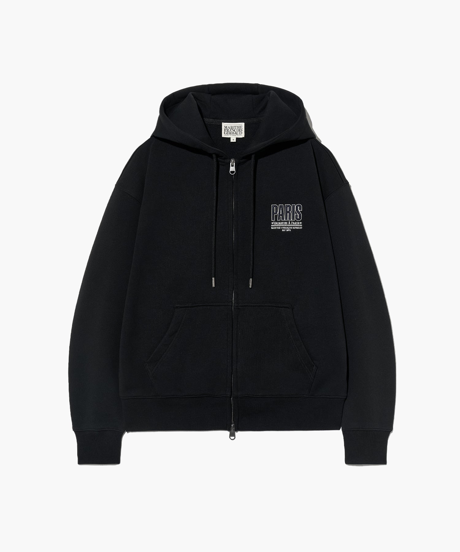 Marithe & Francois Girbaud - Paris Hoodie Zipup (Black) product image 8 | TRAB K-Fashion Australia