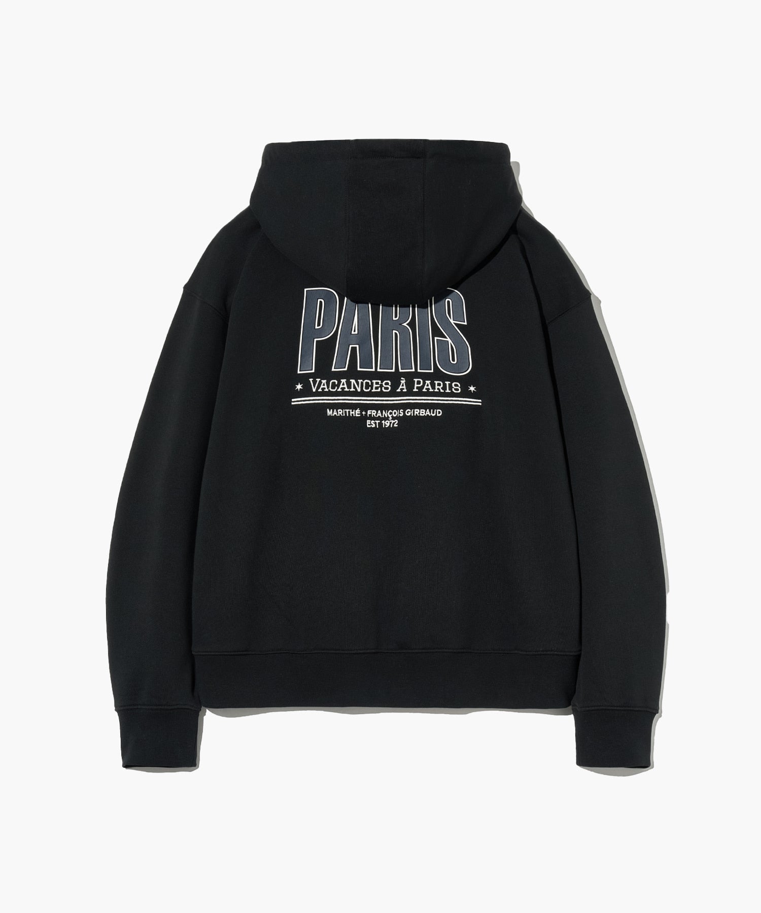 Marithe & Francois Girbaud - Paris Hoodie Zipup (Black) product image 9 | TRAB K-Fashion Australia