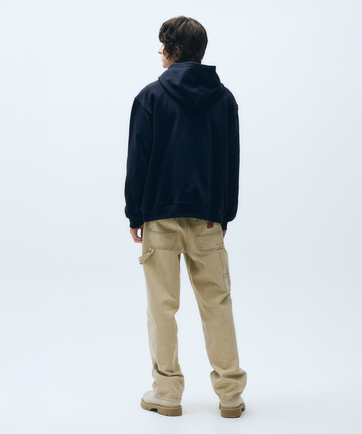 Marithe & Francois Girbaud - Vintage Baseball Hoodie (Navy) product image 6 | TRAB K-Fashion Australia