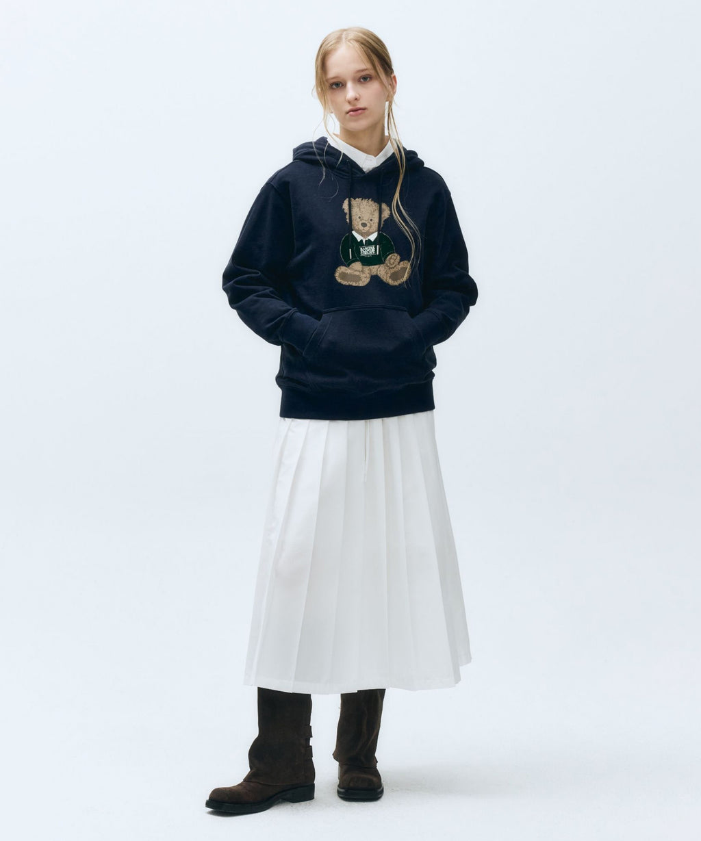 Marithe & Francois Girbaud - Doodle Bear Hoodie (Navy) product image 2 | TRAB K-Fashion Australia
