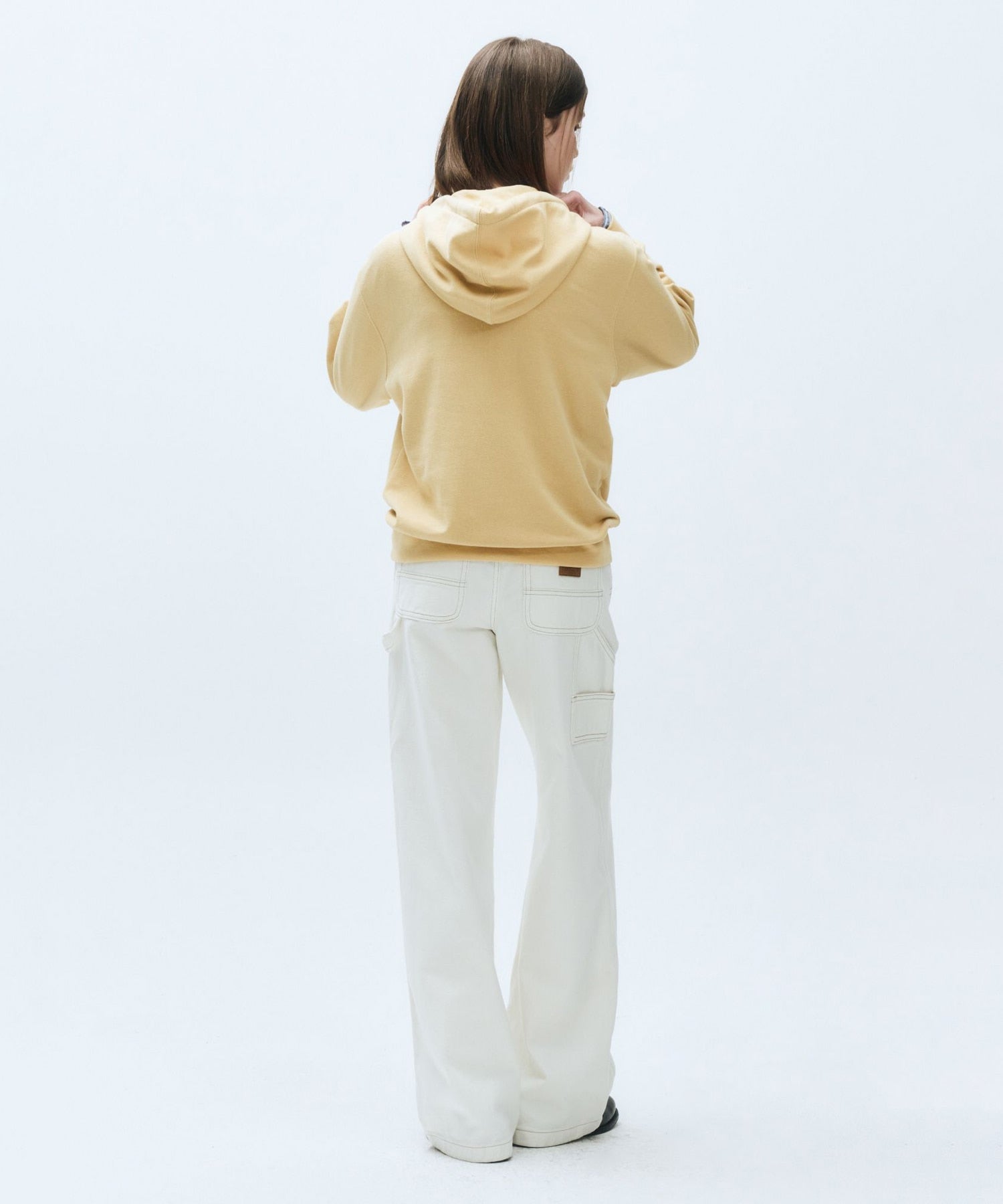 Marithe & Francois Girbaud - Doodle Bear Hoodie (Yellow) product image 5 | TRAB K-Fashion Australia