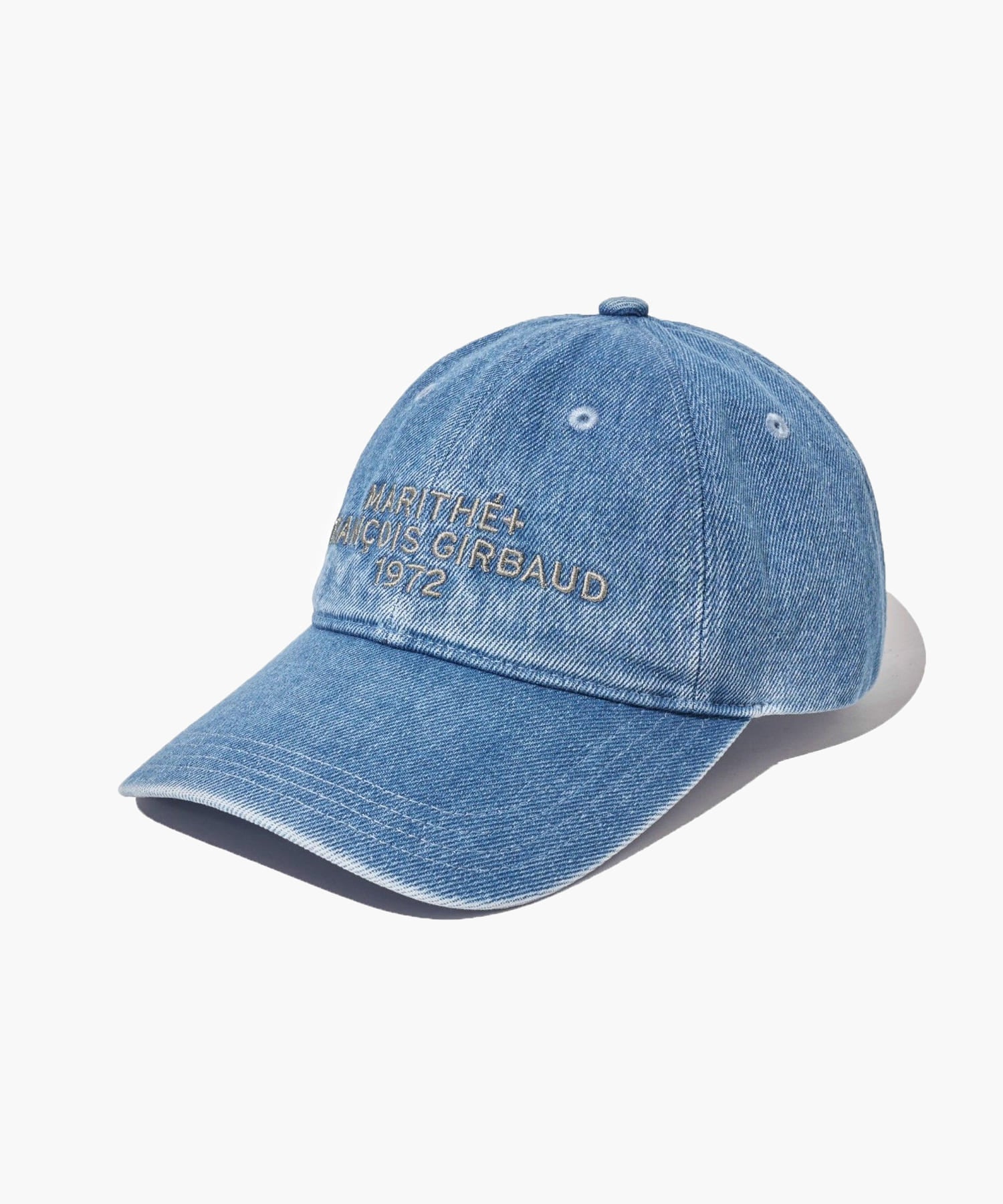 Marithe & Francois Girbaud - Lettering Logo Ball Cap (Blue) product image 1 | TRAB K-Fashion Australia