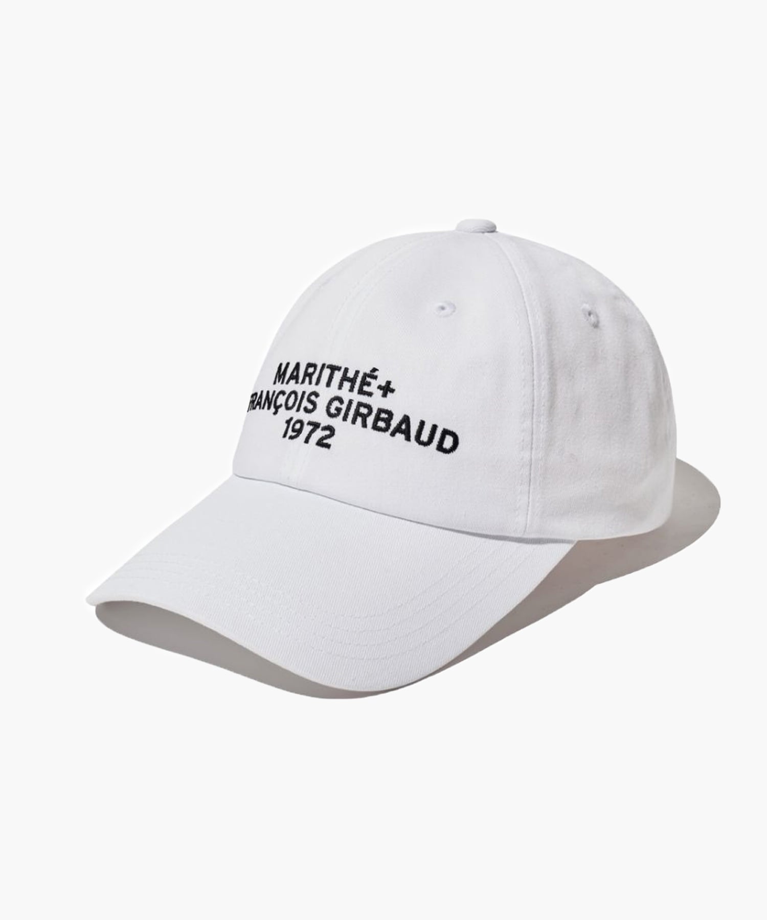 Marithe & Francois Girbaud - Lettering Logo Ball Cap (Off White) product image 1 | TRAB K-Fashion Australia