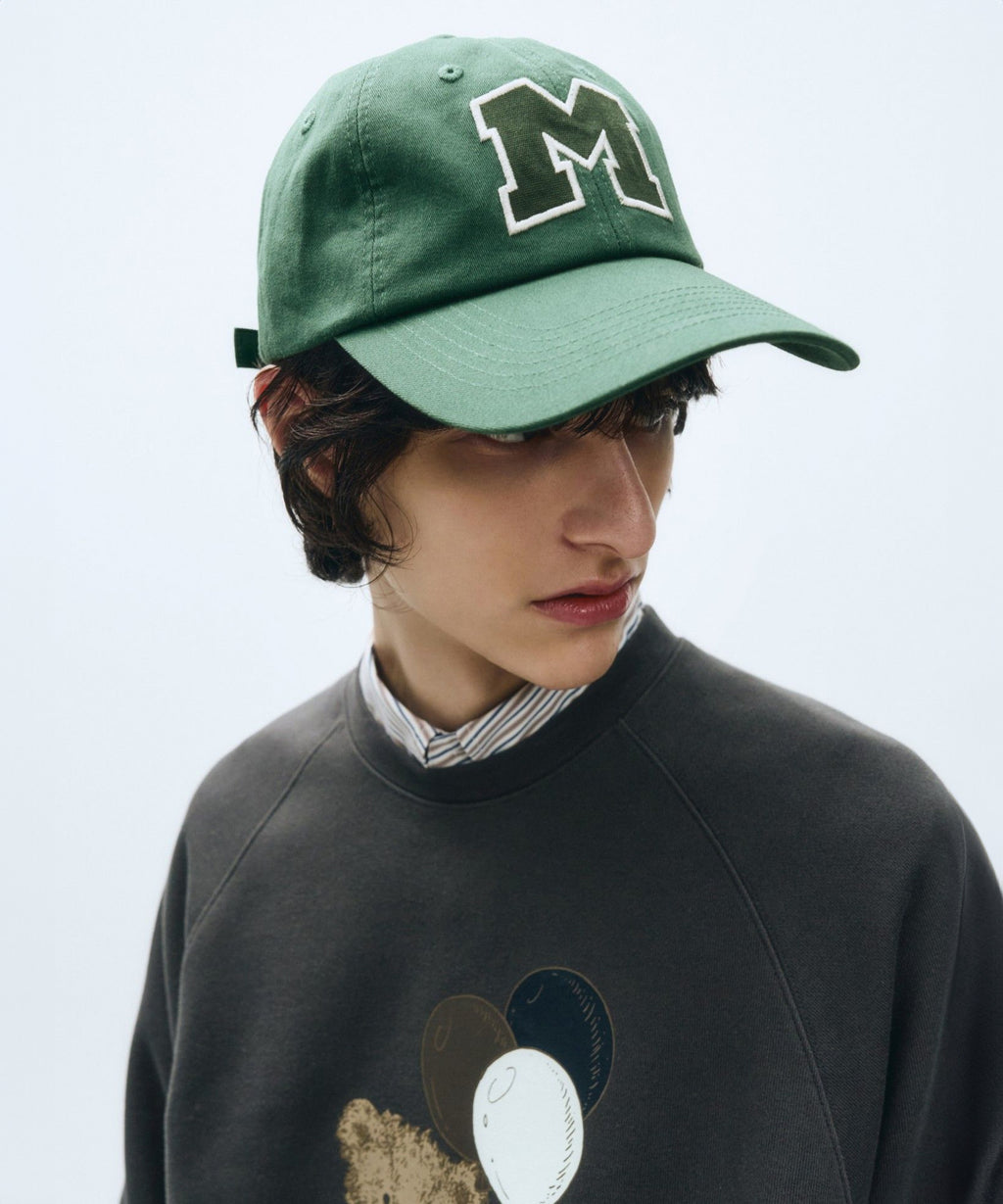 Marithe & Francois Girbaud - Logo Applique Cap (Green) product image 5 | TRAB K-Fashion Australia