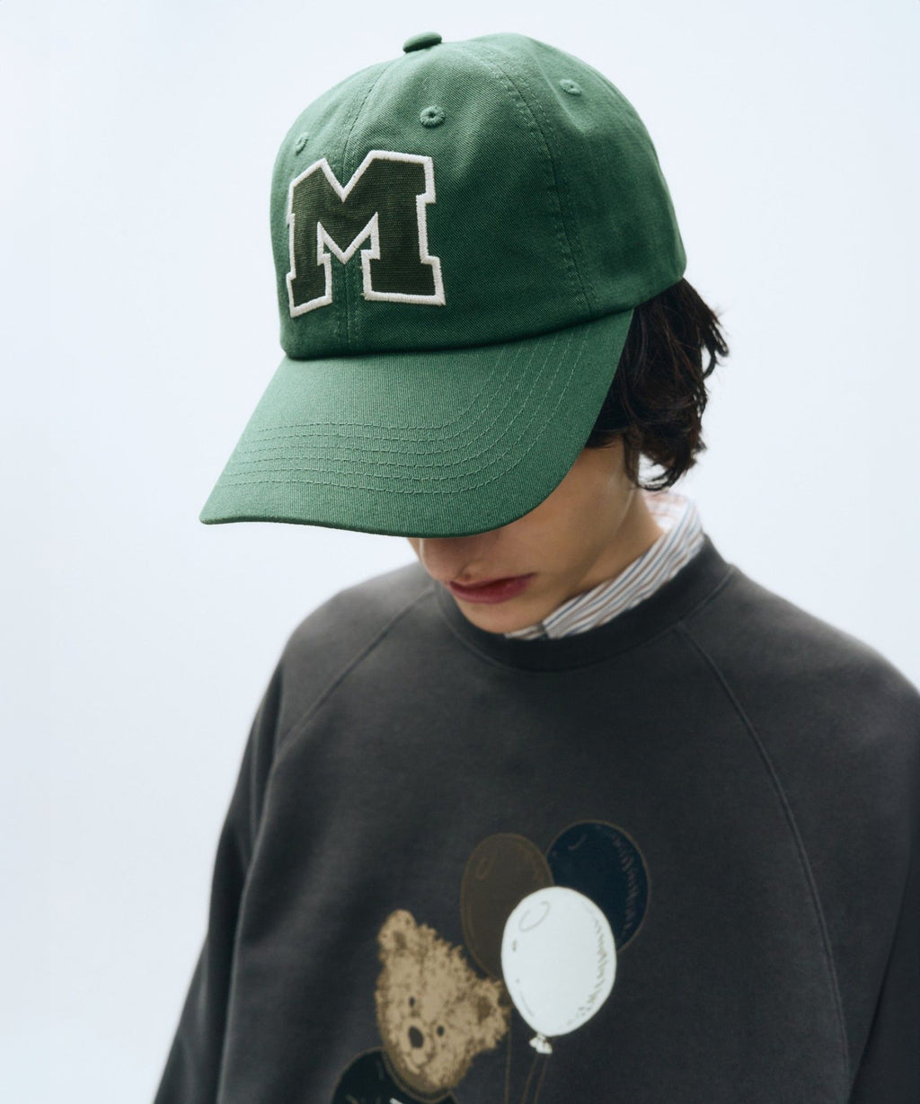 Marithe & Francois Girbaud - Logo Applique Cap (Green) product image 6 | TRAB K-Fashion Australia