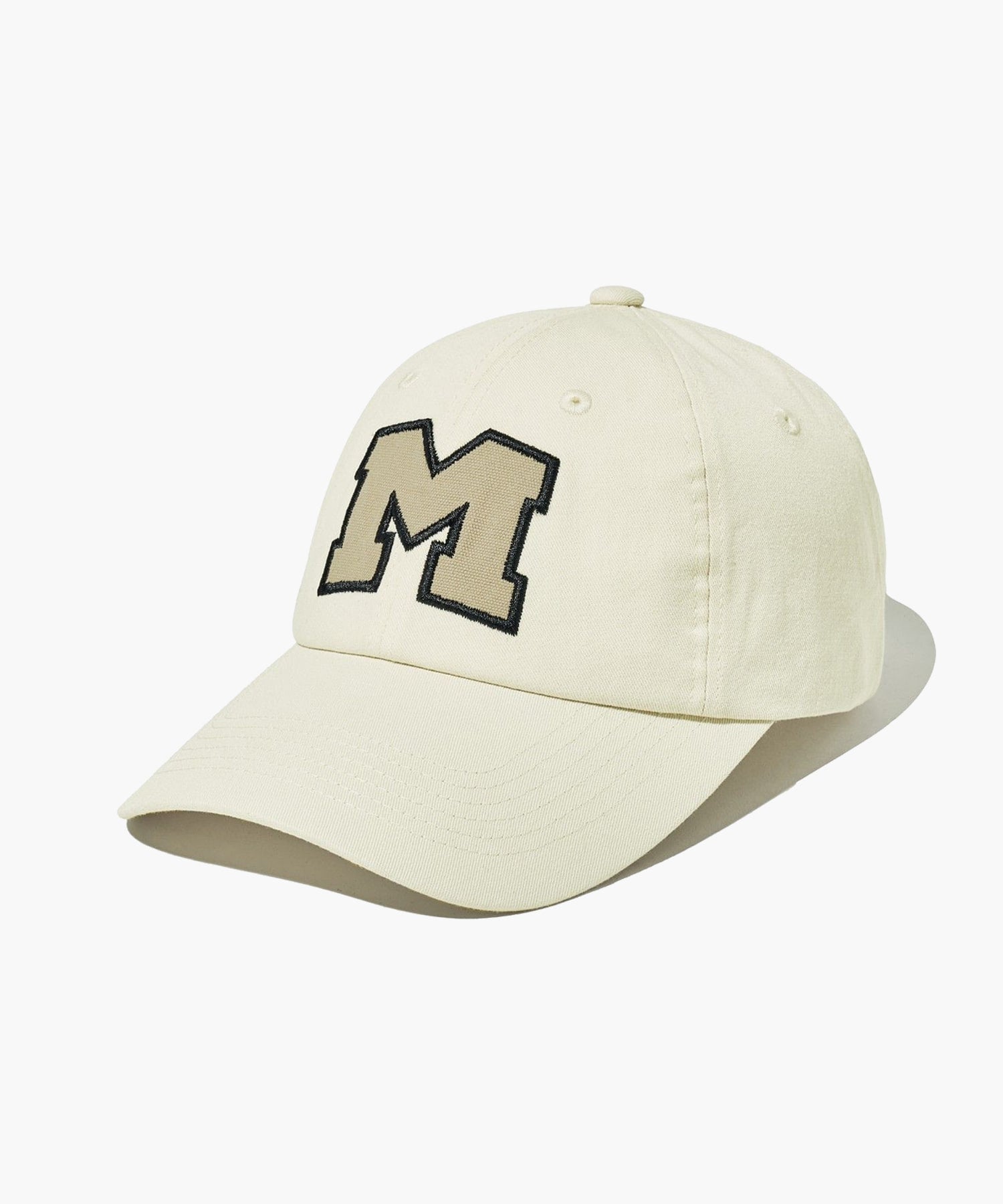 Marithe & Francois Girbaud - Logo Applique Cap (Ivory) product image 1 | TRAB K-Fashion Australia