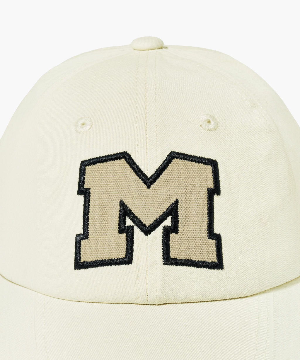 Marithe & Francois Girbaud - Logo Applique Cap (Ivory) product image 3 | TRAB K-Fashion Australia