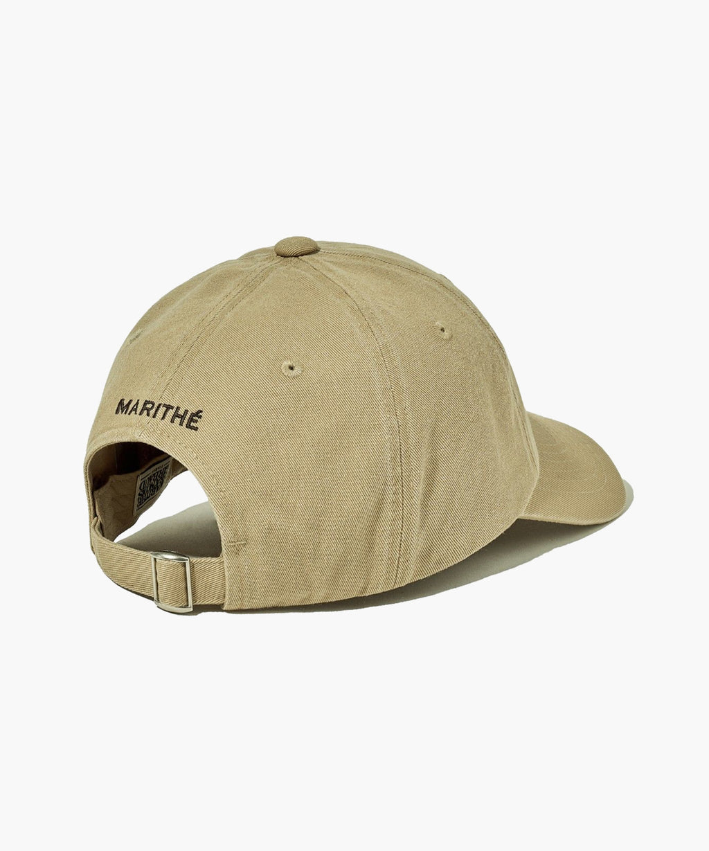 Marithe & Francois Girbaud - Surfing Doodle Bear Cap (Beige) product image 2 | TRAB K-Fashion Australia