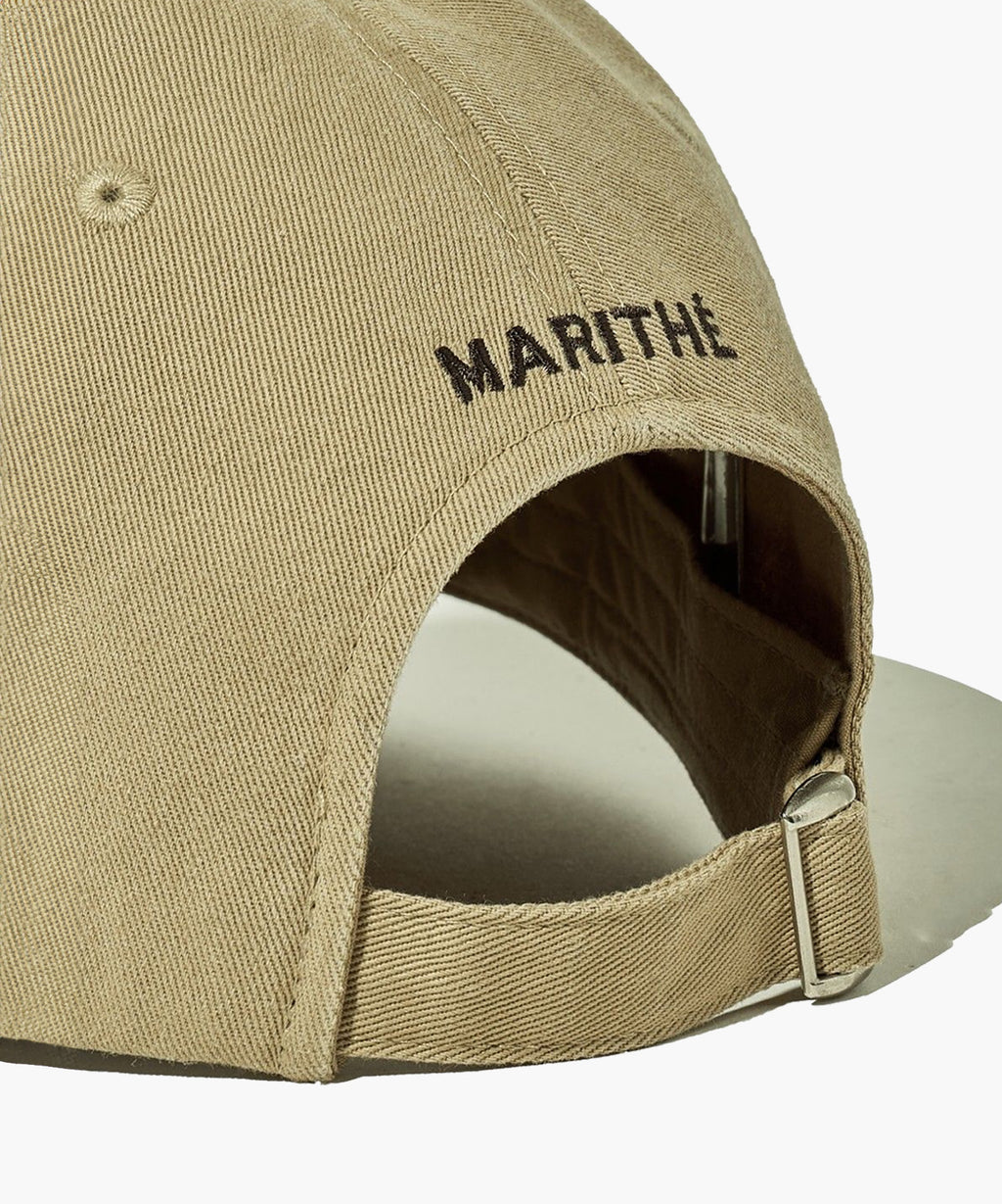 Marithe & Francois Girbaud - Surfing Doodle Bear Cap (Beige) product image 4 | TRAB K-Fashion Australia