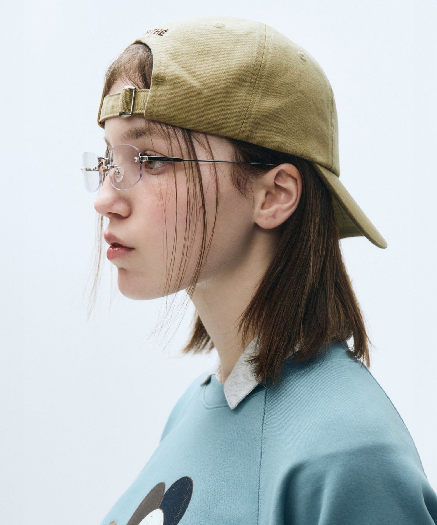 Marithe & Francois Girbaud - Surfing Doodle Bear Cap (Beige) product image 6 | TRAB K-Fashion Australia